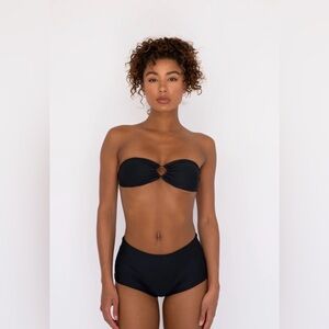 Skatie Jean Top Black Medium NWT